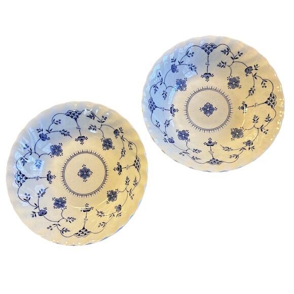 Myott Finlandia England Coupe Cereal Bowl 1982 (2) Two matching bowls 6.25" - Picture 1 of 7